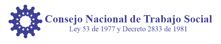 Consejo Nacional de Trabajo Social Logo